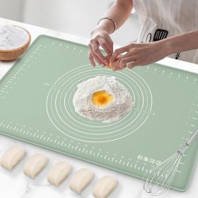 Silicone Baking Mat 28" x 20", Extra Thick Dough Rolling Mat with Measurements and Edge Heightening